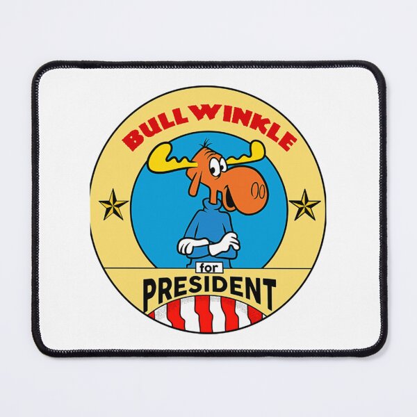 Item preview, Bullwinkle For President Retro Cartoon Design designed and sold by Patricianighton.