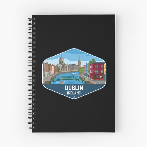 Item preview, Dublin Ireland Travel Souvenir designed and sold by RareDeerArt.