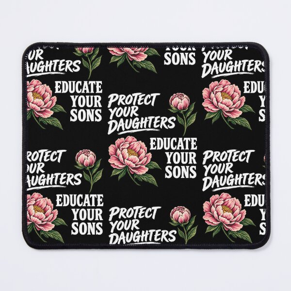 Item preview, Protect Your Daughters Educate Your Sons Floral Feminist designed and sold by RDGNR.