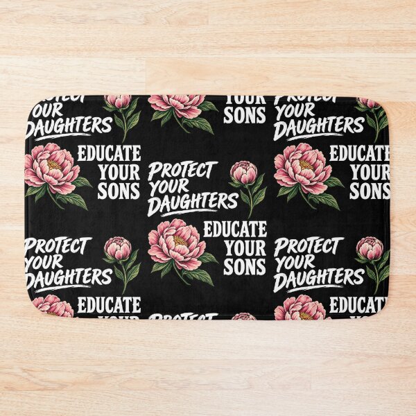 Item preview, Protect Your Daughters Educate Your Sons Floral Feminist designed and sold by RDGNR.