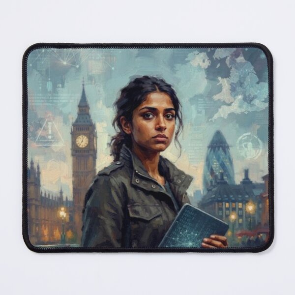 Item preview, The Undeclared War Cyber Thriller Fine Art Tribute designed and sold by Art's Diner.