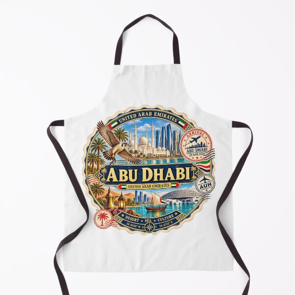 Artikelvorschau, Abu Dhabi Reisestempel Vintage Emirate entworfen und verkauft von fritz-10signer.