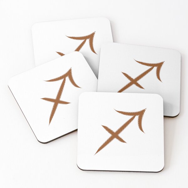 Item preview, Brown Sagittarius Archer Zodiac Design designed and sold by pattern-archive.