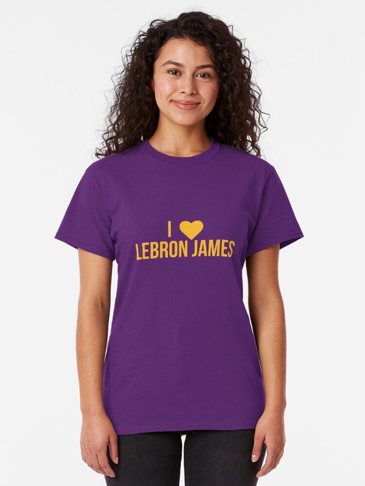 i love lebron shirt