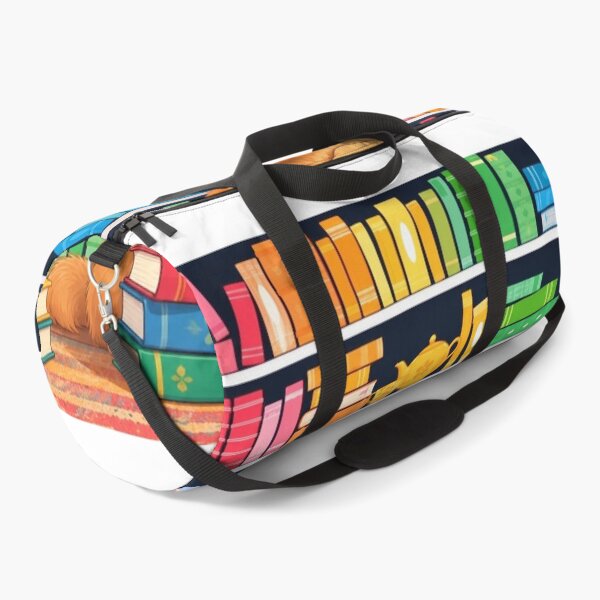 Item preview, Cute Golden Retriever Dog Reading Among Colorful Books designed and sold by Petsthetic.