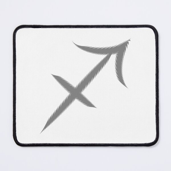 Item preview, Gray Sagittarius Archer Zodiac Design designed and sold by pattern-archive.
