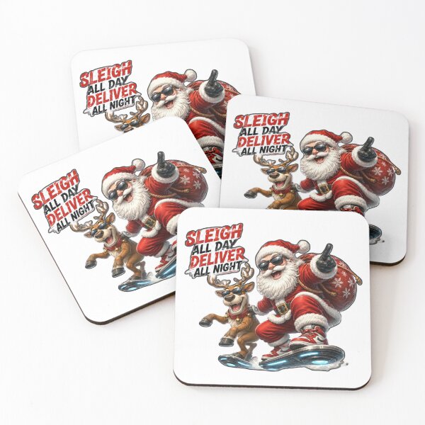 Artikelvorschau, Hypebeast Santa Claus Hoverboard Sneakers – Cooler Weihnachtsmann Sneaker entworfen und verkauft von Funnygiftsstudio .