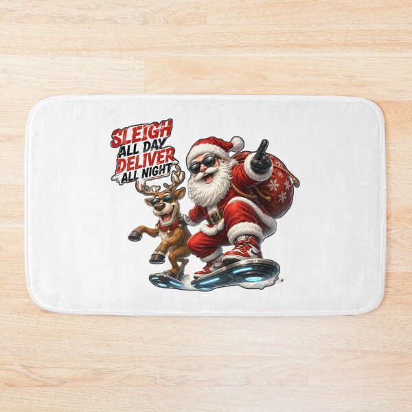 Item preview, Hypebeast Santa Claus Hoverboard Sneakers - Cooler Weihnachtsmann Sneaker designed and sold by Funnygiftsstudio .