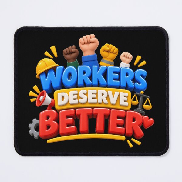 Item preview, Workers Deserve Better – Worker Rights & Labor Solidarity Design designed and sold by ManggaeJM.