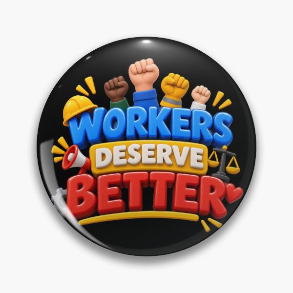 Item preview, Workers Deserve Better – Worker Rights & Labor Solidarity Design designed and sold by ManggaeJM.