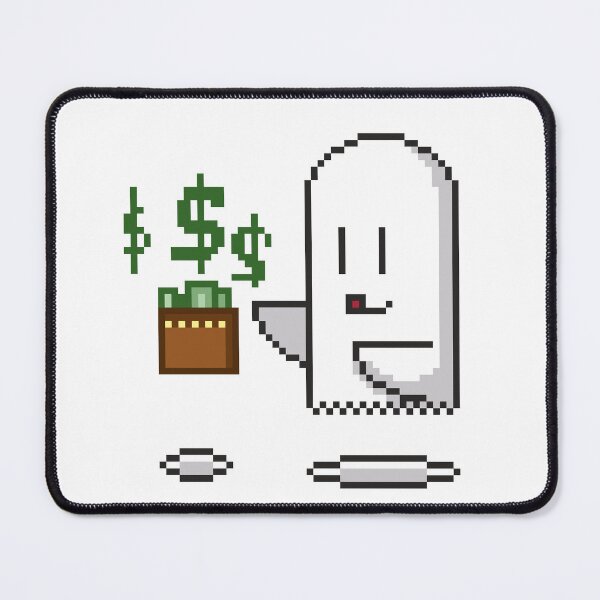 Item preview, Rich Ghost - Wallet Money Cash Dollar Spooky designed and sold by RetroRlx.