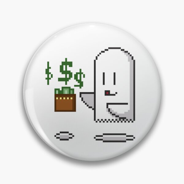 Item preview, Rich Ghost - Wallet Money Cash Dollar Spooky designed and sold by RetroRlx.