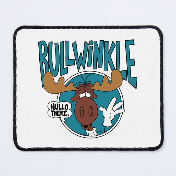 Item preview, Bullwinkle Hullo There Retro Cartoon Design designed and sold by Patricianighton.