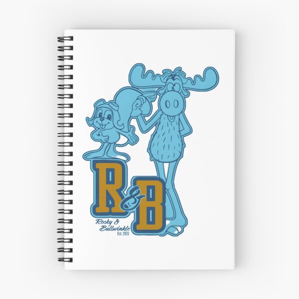 Item preview, Rocky And Bullwinkle Blue Character Design designed and sold by Patricianighton.
