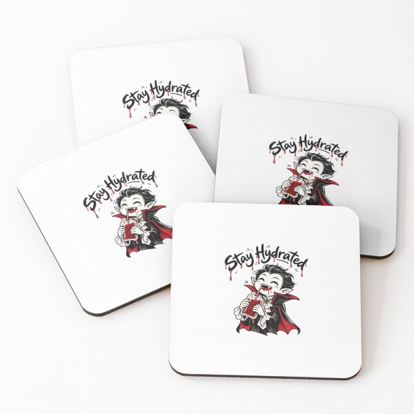 Item preview, Cute Vampire Halloween Blood Drink Gothic designed and sold by t-patterns.