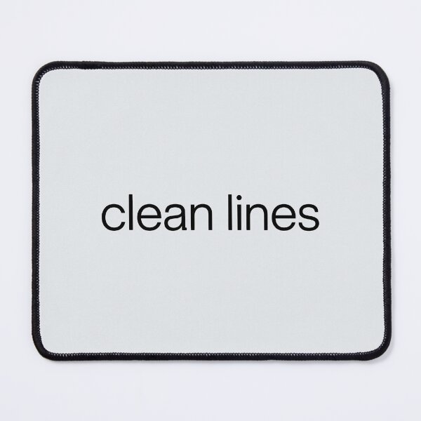 Item preview, Clean Lines – Minimalist Typography Design designed and sold by Jollys-ArtShop.