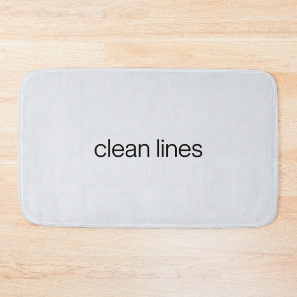 Aperçu de l'œuvre Lignes épurées – Design typographique minimaliste créée et vendue par Jollys-ArtShop.