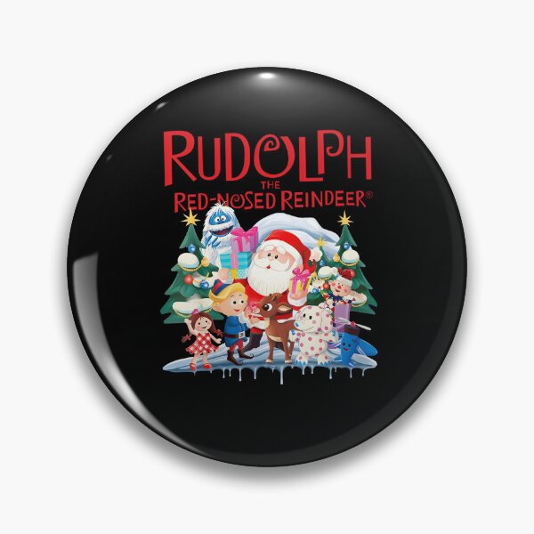 Item preview, Rudolph Red Nosed Reindeer Christmas Holiday Scene designed and sold by cerima.