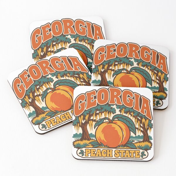 Item preview, Georgia Gift - Peach State designed and sold by RedRubyBubble.