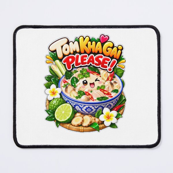 Item preview, Tom Kha Gai Please! Cute Thai Coconut Soup designed and sold by Pali's shop.
