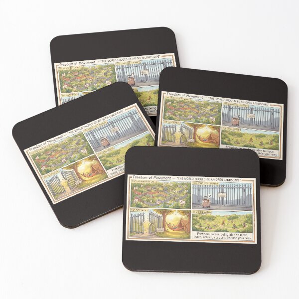 Item preview, Freedom of movement – the world as an open landscape designed and sold by Mianku | Für das Leben.