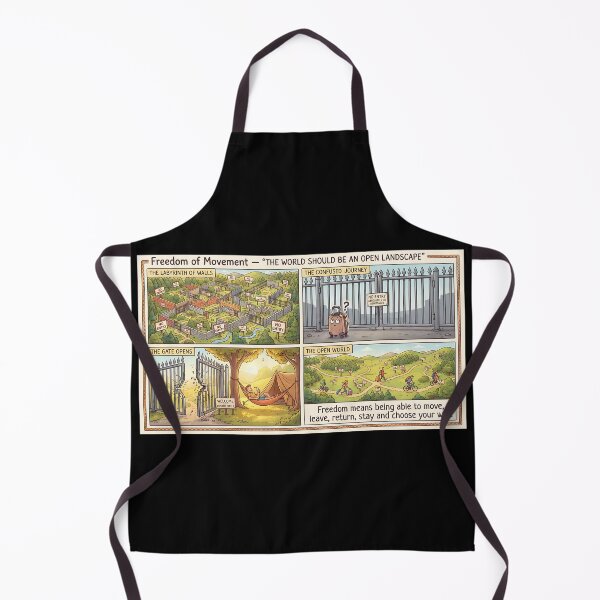 Item preview, Freedom of movement – the world as an open landscape designed and sold by Mianku | Für das Leben.