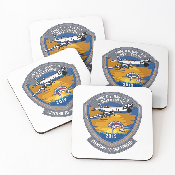 Item preview, US Navy Final P-3 Orion Deployment 2019 Commemorative Emblem designed and sold by CharlieDesings.