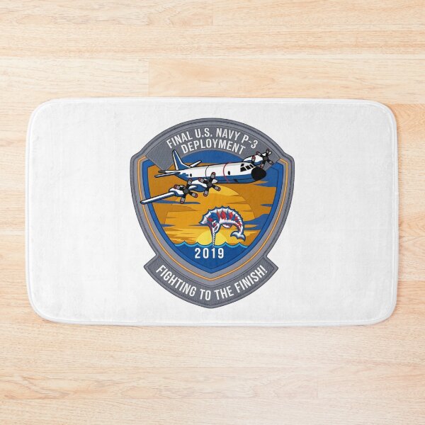 Item preview, US Navy Final P-3 Orion Deployment 2019 Commemorative Emblem designed and sold by CharlieDesings.