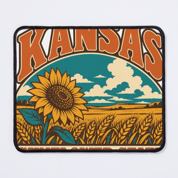 Item preview, Kansas Gift - Sunflower State designed and sold by RedRubyBubble.
