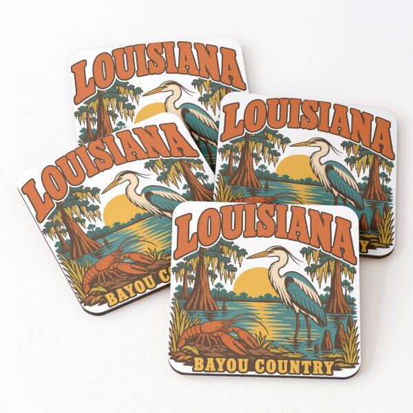 Item preview, Louisiana Gift - Bayou Country designed and sold by RedRubyBubble.