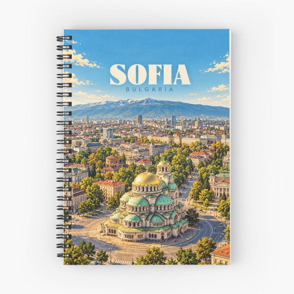 Item preview, Sofia Vintage Bulgarian City Art designed and sold by MichaeIRellov.