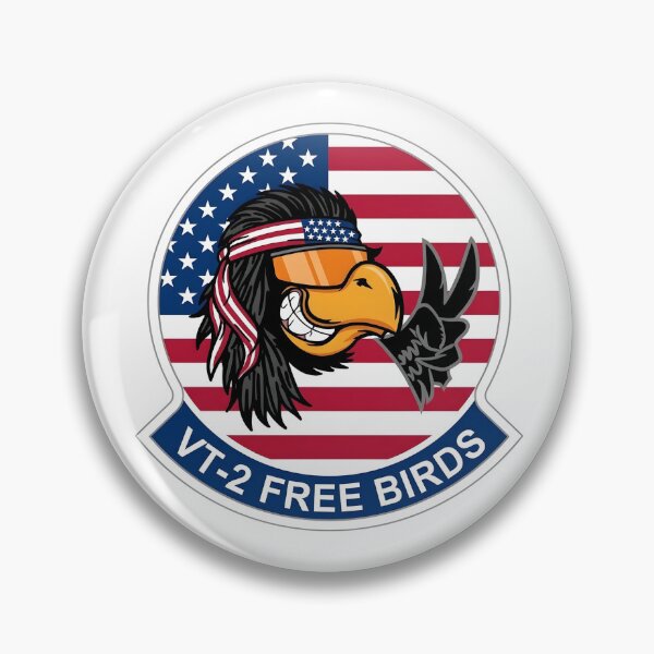 Item preview, US Navy VT-2 Free Birds Flight Training Emblem designed and sold by CharlieDesings.