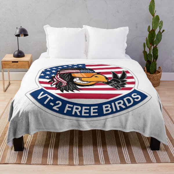 Item preview, US Navy VT-2 Free Birds Flight Training Emblem designed and sold by CharlieDesings.