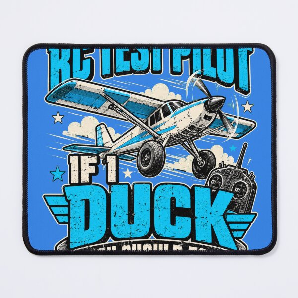 Item preview, RC Test Pilot If I Duck You Should Too Vintage Design designed and sold by Castielalger.