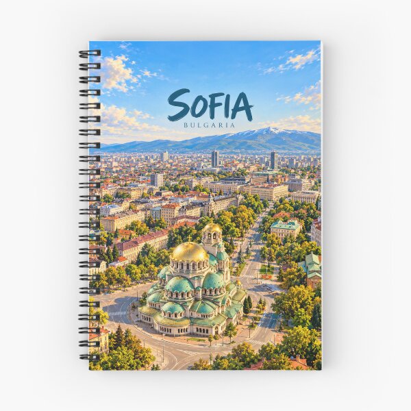 Item preview, Sofia Painterly Bulgarian City Impression designed and sold by MichaeIRellov.