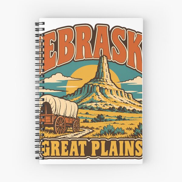 Item preview, Nebraska Gift - Great Plains designed and sold by RedRubyBubble.