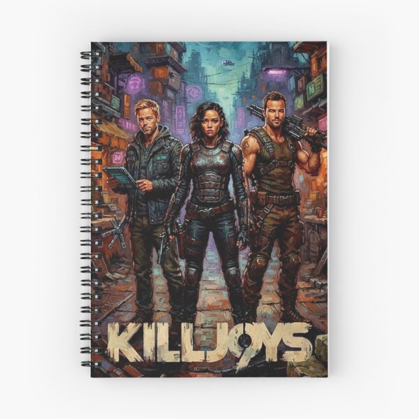 Item preview, Killjoys Sci-Fi Adventure Fine Art Tribute designed and sold by Art's Diner.