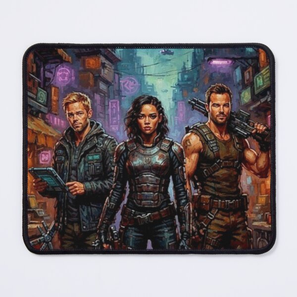 Artikelvorschau, Killjoys Sci-Fi-Abenteuer-Fine-Art-Tribut entworfen und verkauft von Art's Diner.