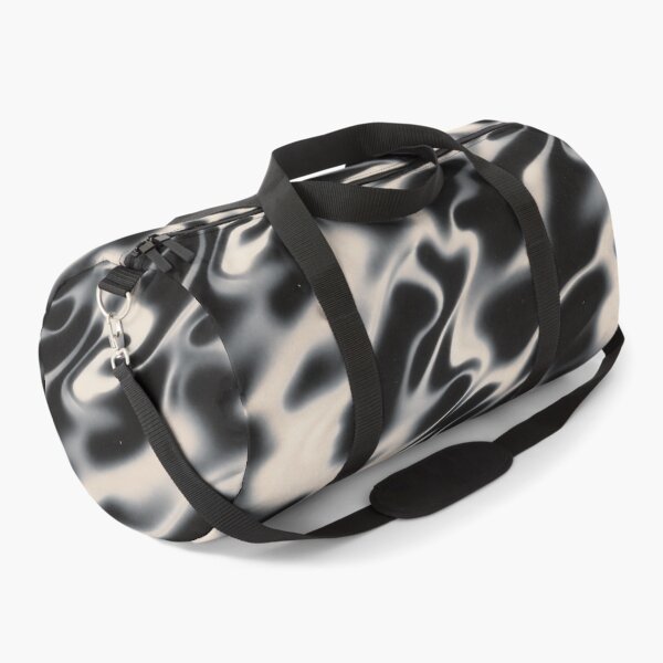 Item preview, Black Cream Liquid Wavy Pattern designed and sold by imaniko.
