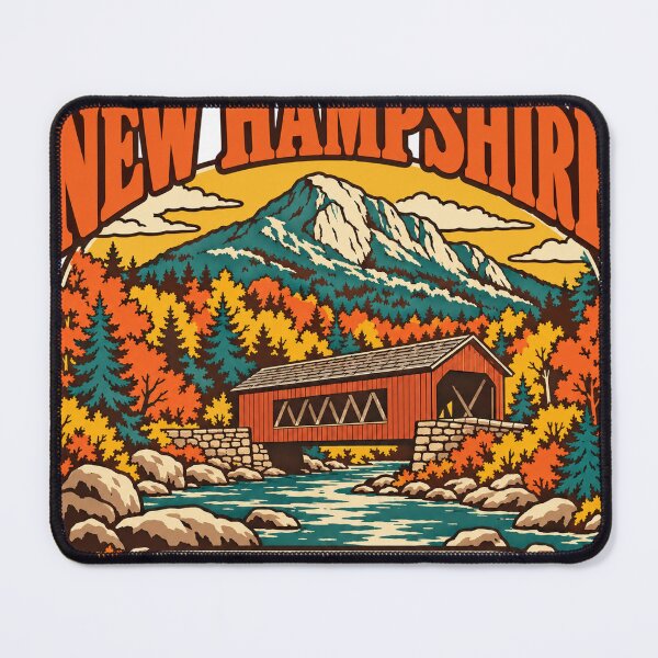Item preview, New Hampshire Gift - Live Free designed and sold by RedRubyBubble.