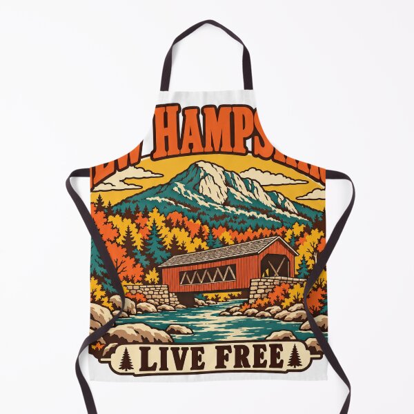 Item preview, New Hampshire Gift - Live Free designed and sold by RedRubyBubble.