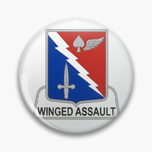 Item preview, US Army 158th Aviation Regiment Distinctive Unit Insignia designed and sold by CharlieDesings.