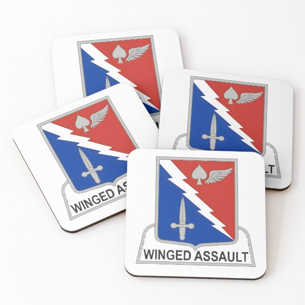 Item preview, US Army 158th Aviation Regiment Distinctive Unit Insignia designed and sold by CharlieDesings.