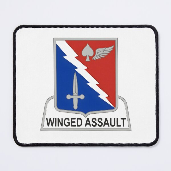Item preview, US Army 158th Aviation Regiment Distinctive Unit Insignia designed and sold by CharlieDesings.