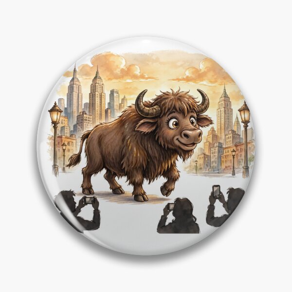 Item preview, Return of the Buffalo 2026 — NYC Buffalo Puppet Procession Souvenir, Manhattan to Brooklyn designed and sold by FitEnvy.