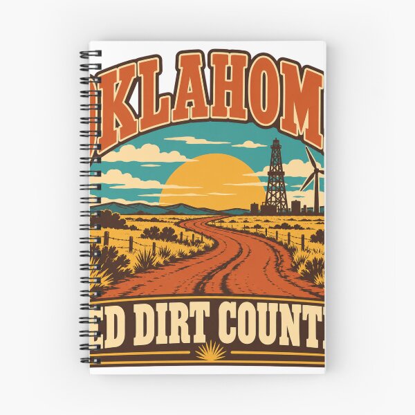 Item preview, Oklahoma Gift - Red Dirt Country designed and sold by RedRubyBubble.