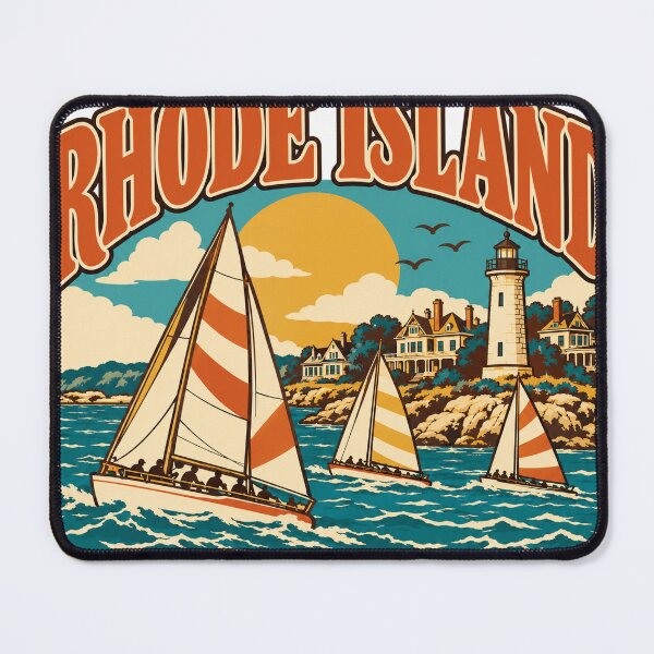 Artikelvorschau, Rhode Island Geschenk - Ozeanstaat entworfen und verkauft von RedRubyBubble.