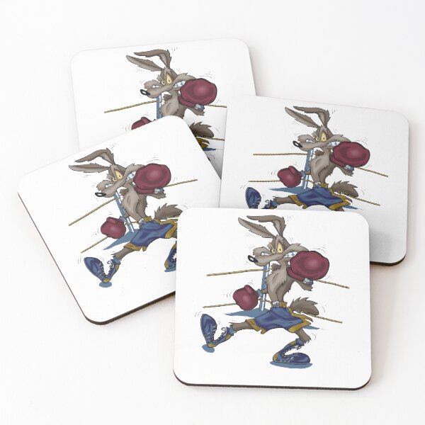 Item preview, Wile E Coyote Boxing Fighter Cartoon Sports Fan designed and sold by RDGNR.