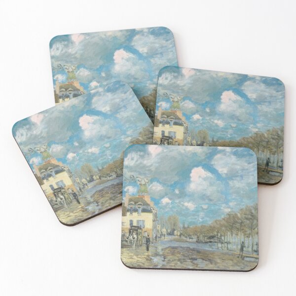 Item preview, Alfred Sisley art - Alfred Sisley artist - Alfred Sisley painting - Alfred Sisley landscape - Alfred Sisley impressionism designed and sold by Rohyadalim.