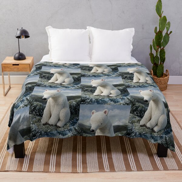 Item preview, Linda ilustración de un oso polar invernal designed and sold by Vintage Designs +.